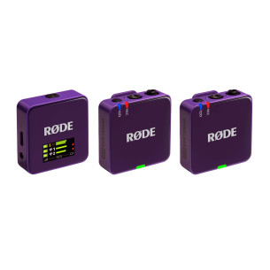 Rode WIRELESS GO III PURPLE Micrófono Inalámbrico Compacto