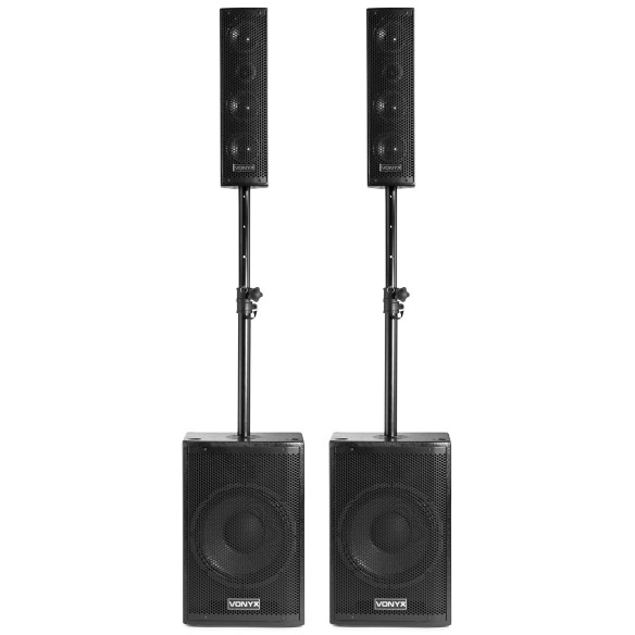 VONYX VX1050BT. Equipo Completo 2 Subwoofers + 2 Satelites, Bluetooth VONYX VX1050BT. Equipo Completo 2 Subwoofers + 2 Satelites, Bluetooth