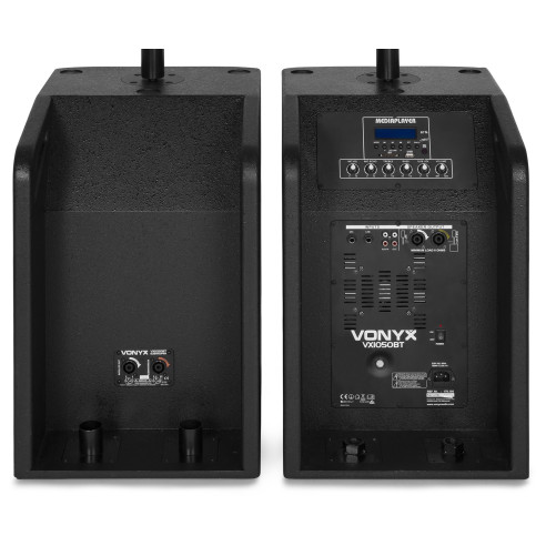 VONYX VX1050BT. Equipo Completo 2 Subwoofers + 2 Satelites, Bluetooth