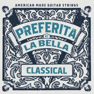 La Bella PREFERITA 1P Juego Cuerdas Guitarra Clásica