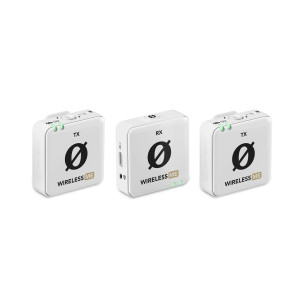 Rode WIRELESS ME DUAL WHITE Sistema Inalámbrico Dual