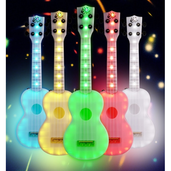 Kala LIGHT TONE Ukelele Soprano Led 10 Colores