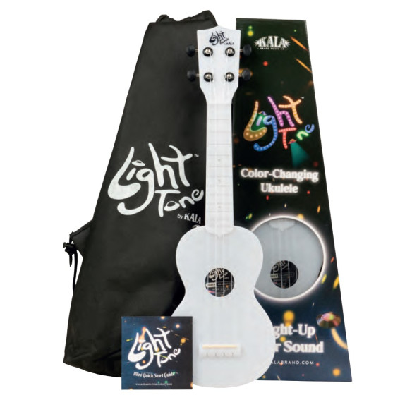 Kala LIGHT TONE Ukelele Soprano Led 10 Colores