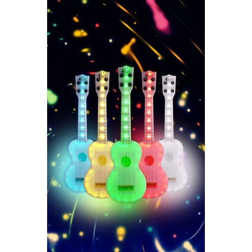Kala LIGHT TONE Ukelele Soprano Led 10 Colores