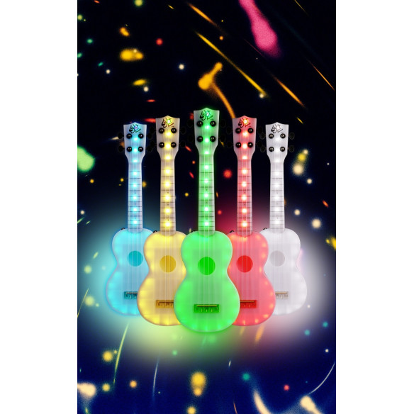 Kala LIGHT TONE Ukelele Soprano Led 10 Colores