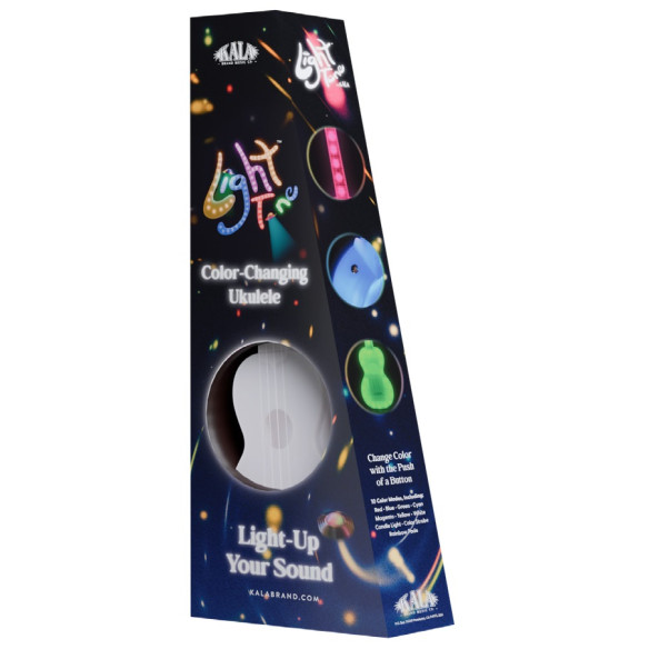 Kala LIGHT TONE Ukelele Soprano Led 10 Colores