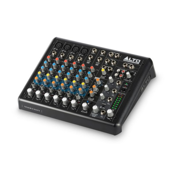Alto TRUEMIX 800 FX Mezclador 8 canales con USB, Bluetooth y FX