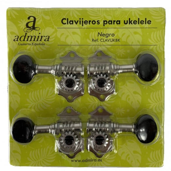 Admira CLAVUKBK Clavijero para Ukelele Negro