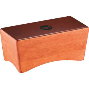 Bongo Cajón Meinl BCA1SNT-M dos zonas diferenciadas, graves y agudos.