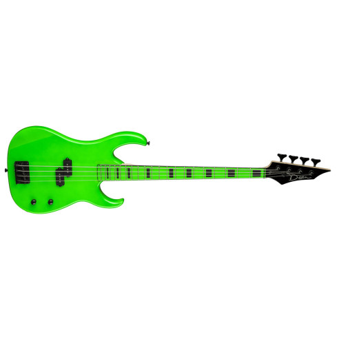 Dean CUSTOM ZONE NUCLEAR GREEN Bajo Eléctrico