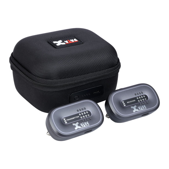 Xvive AC58 Pack Sistema inalámbrico A58 para guitarra  estuche de recarga