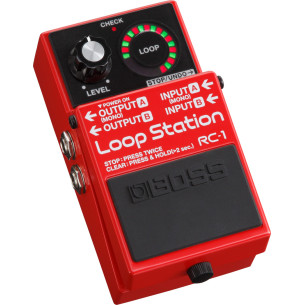 Pedal Looper Boss RC-1 con 12 minutos de grabación estéreo y un indicador Loop de 24 segmentos. 2