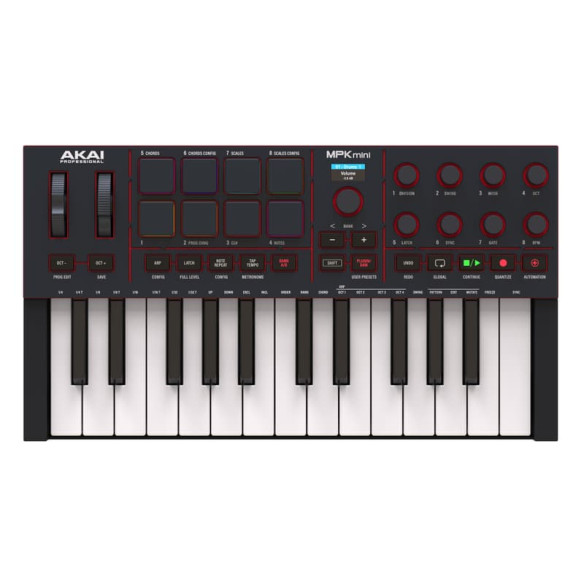 Akai MPK Mini MK4 Black Teclado Controlador