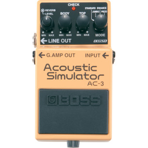 Boss AC-3 Pedal Simulador de Guitarra Acústica