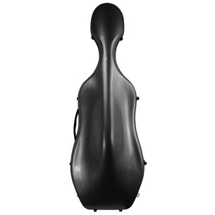 Amadeus ECBK Estuche Cello 4/4 de Fibra de Vidrio Negro