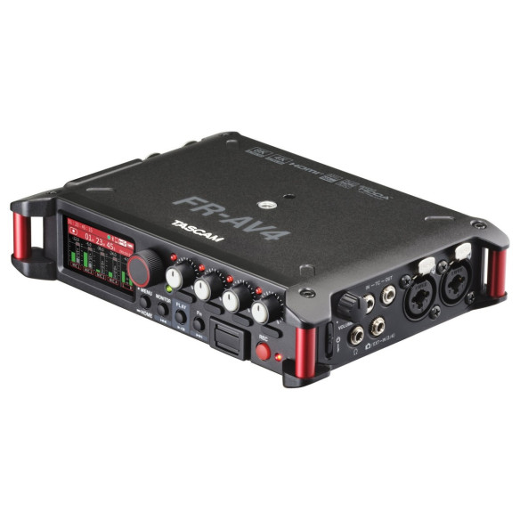 TASCAM FR-AV4 Grabador Portatil de 4 Canales TASCAM FR-AV4 Grabador Portatil de 4 Canales