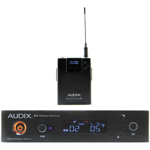 Audix Wireless  AP41-BP (A Band) Sistema Micrófono inalambrico Petaca