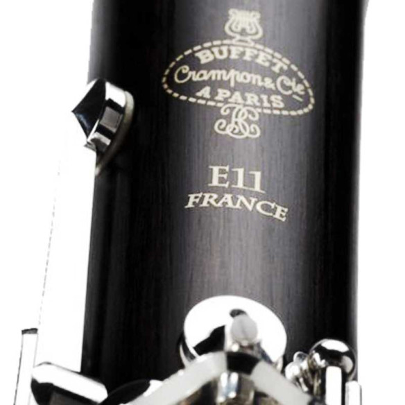 Buffet E-11 Clarinete Sib  17 Llaves Plateadas