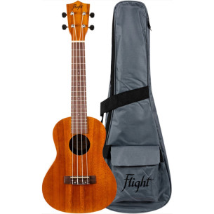 Flight NUC-250 Ukelele Concierto Acacia Natural
