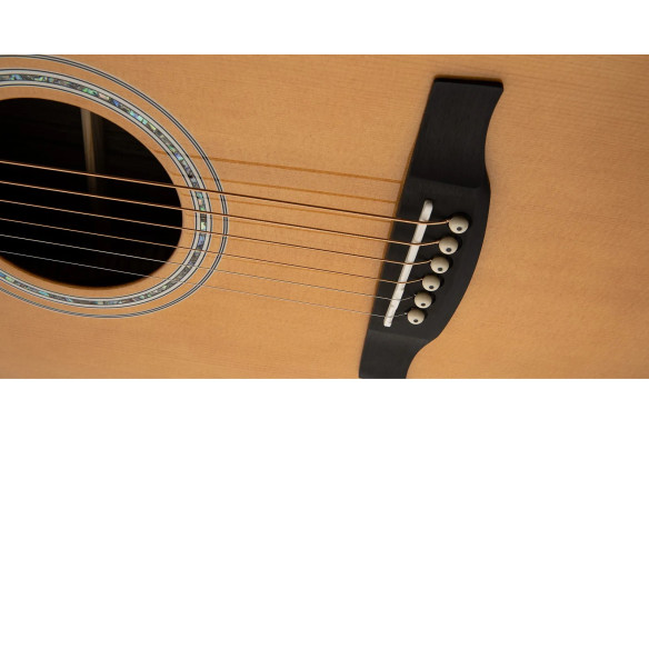 PRS SE A60E NAT LEFTY 2 Guitarra Acústica para Zurdos