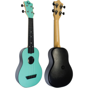 Flight TUS-35LB Ukelele Soprano  Travel Color Azul Cielo