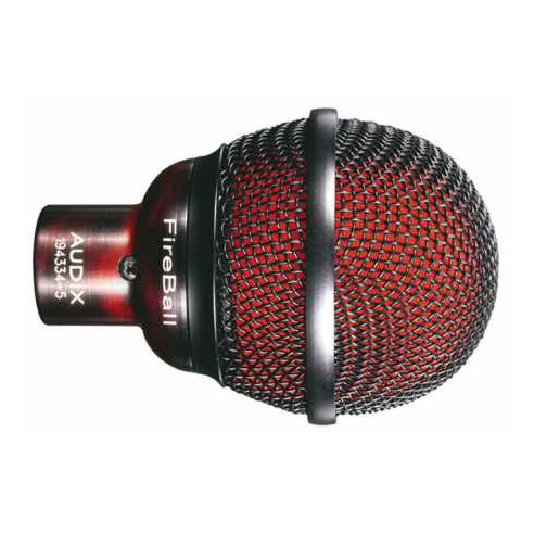 Micrófono dinámico cardioide Audio Fireball para armónica, se adapta perfectamente a la mano, calidad de estudio.