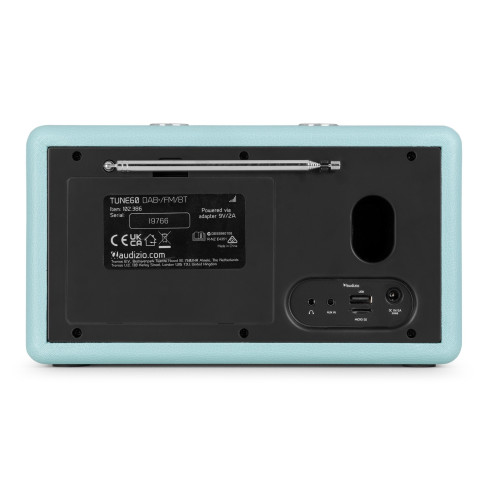 Audizio TUNE60 DAB Radio BT Retro Blue