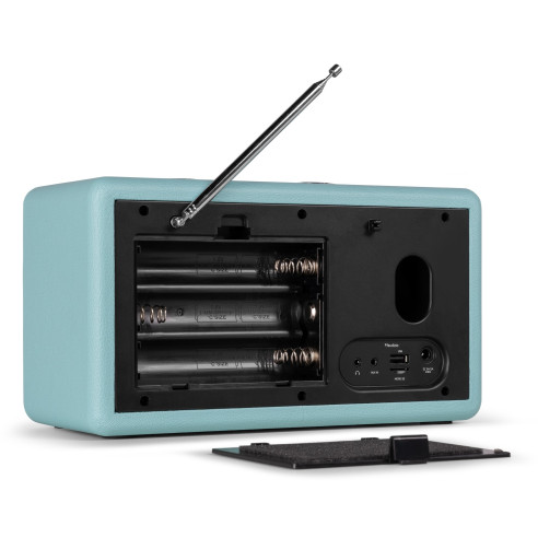 Audizio TUNE60 DAB Radio BT Retro Blue