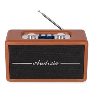 Audizio TUNE60 DAB Radio BT Retro Brown