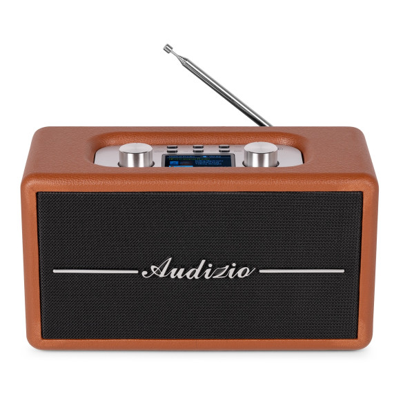 Audizio TUNE60 DAB Radio BT Retro Brown