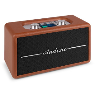 Audizio TUNE60 DAB Radio BT Retro Brown 2