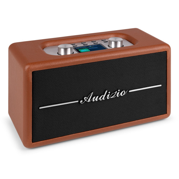 Audizio TUNE60 DAB Radio BT Retro Brown