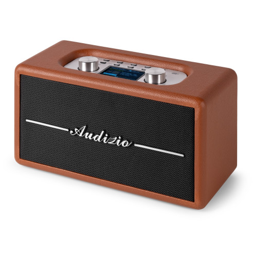 Audizio TUNE60 DAB Radio BT Retro Brown