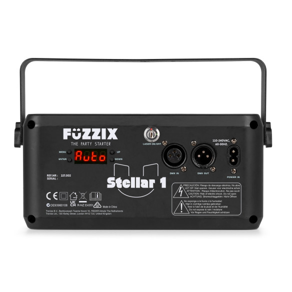 Fuzzix STELLAR 1 Multi DJ Efecto LED 5 en 1