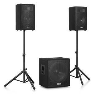 Vonyx VX1218BT Equipo Sonido completo 1 Subwoofer 18" 2 Satélites 12"