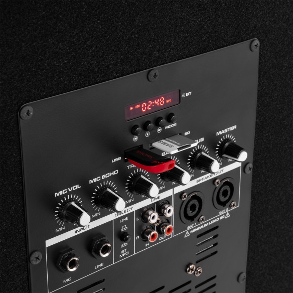 Vonyx VX1218BT Equipo Sonido completo 1 Subwoofer 18" 2 Satélites 12"