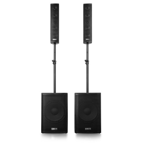 Vonyx VX1080BT Equipo Sonido Completo 2 Altavoces 2.2