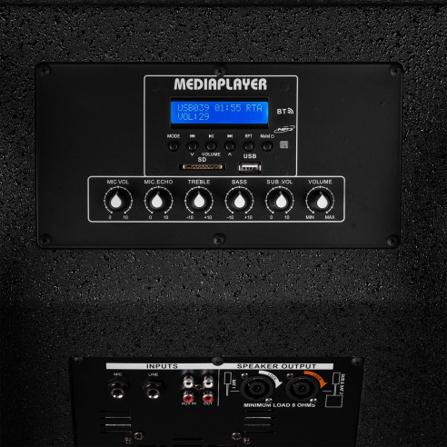 Vonyx VX1080BT Equipo Sonido Completo 2 Altavoces 2.2