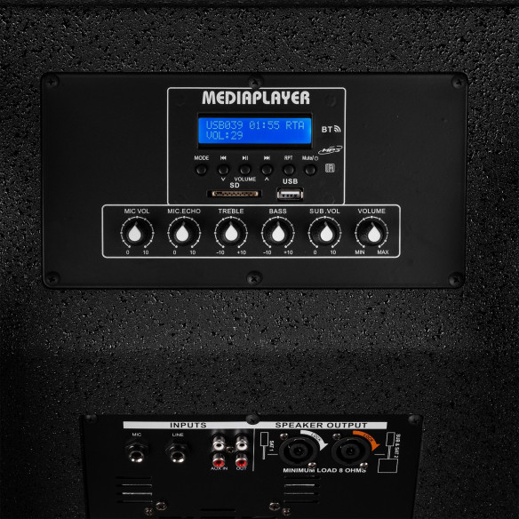 Vonyx VX1080BT Equipo Sonido Completo 2 Altavoces 2.2