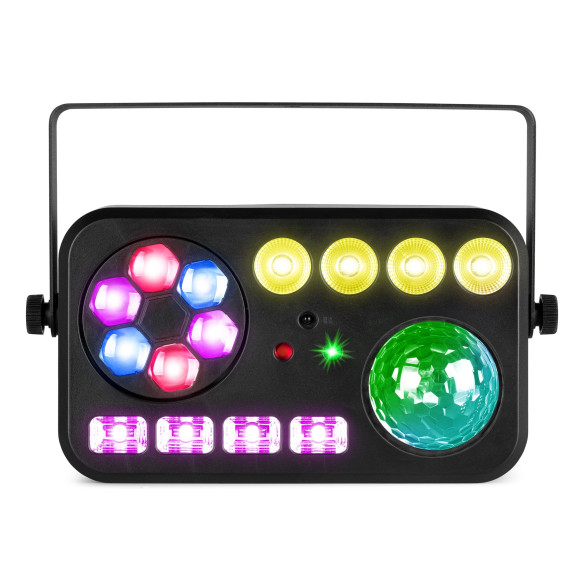 Beamz SHIMMER 4 Multi DJ Efecto LED - Efecto 6 en 1