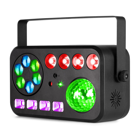 Beamz SHIMMER 4 Multi DJ Efecto LED - Efecto 6 en 1
