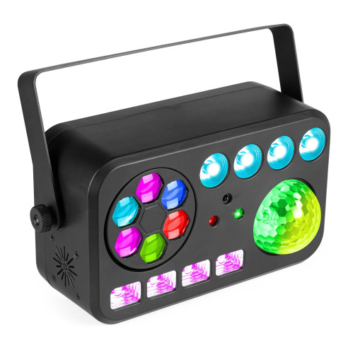 Beamz SHIMMER 4 Multi DJ Efecto LED - Efecto 6 en 1