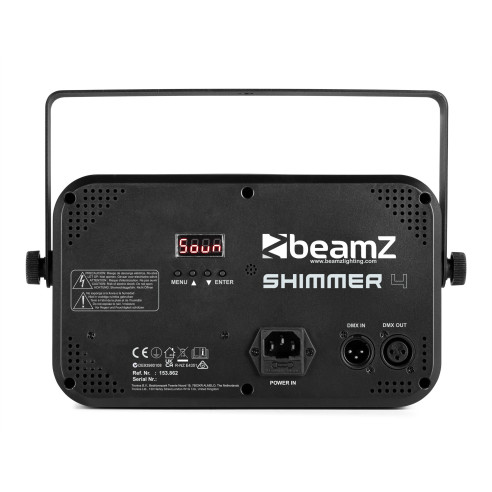 Beamz SHIMMER 4 Multi DJ Efecto LED - Efecto 6 en 1