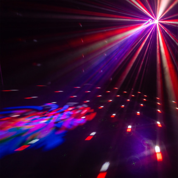 Beamz SHIMMER 4 Multi DJ Efecto LED - Efecto 6 en 1