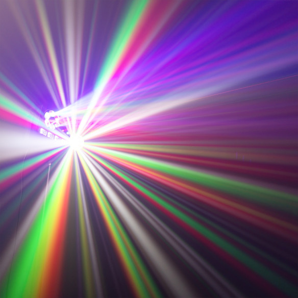 Beamz SHIMMER 4 Multi DJ Efecto LED - Efecto 6 en 1