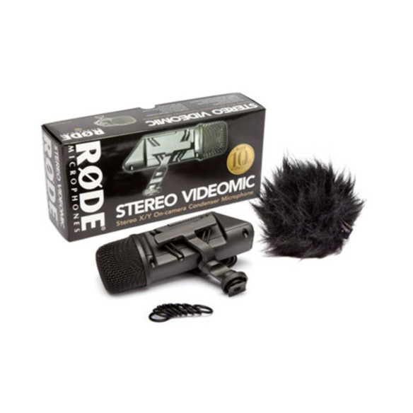 Rode STEREO VIDEOMIC Micrófono de cañón para cámara