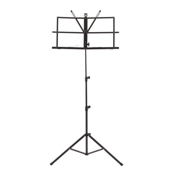 EK MS3BK Atril Plegable Negro con funda