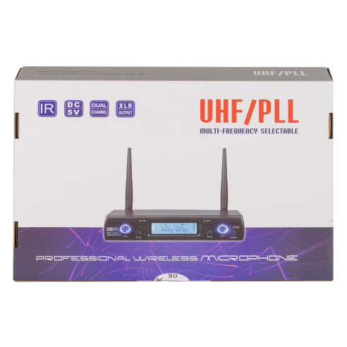 EKWLMC Sistema Inalámbrico Doble ( Mano y Headset )