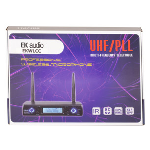EKWLCC Sistema Inalámbrico Doble con 2 x Headset 2
