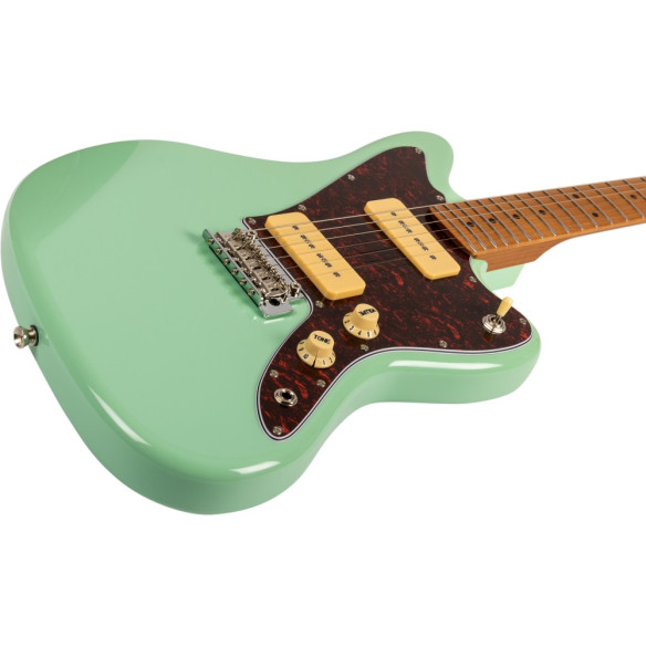 Jet JJ300-P90-SFG Sea Green Guitarra Eléctrica